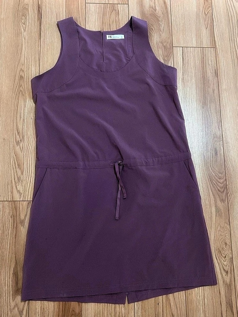 FIG Sleeveless Mini Dress in Purple Size Large Like New